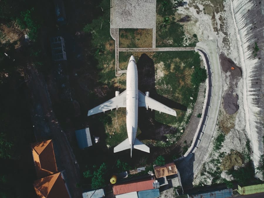 Photo Vliegtuigroutes